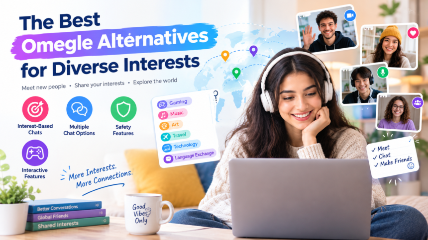 The Best Omegle Alternatives for Diverse Interests